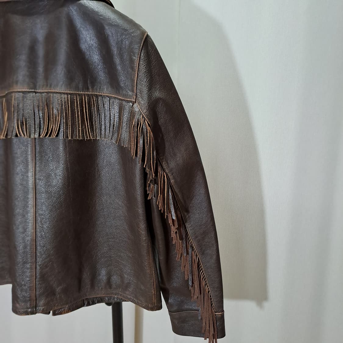 (여성) 바나나리퍼블릭 프린지 웨스턴 가죽자켓 B472 상품이미지6