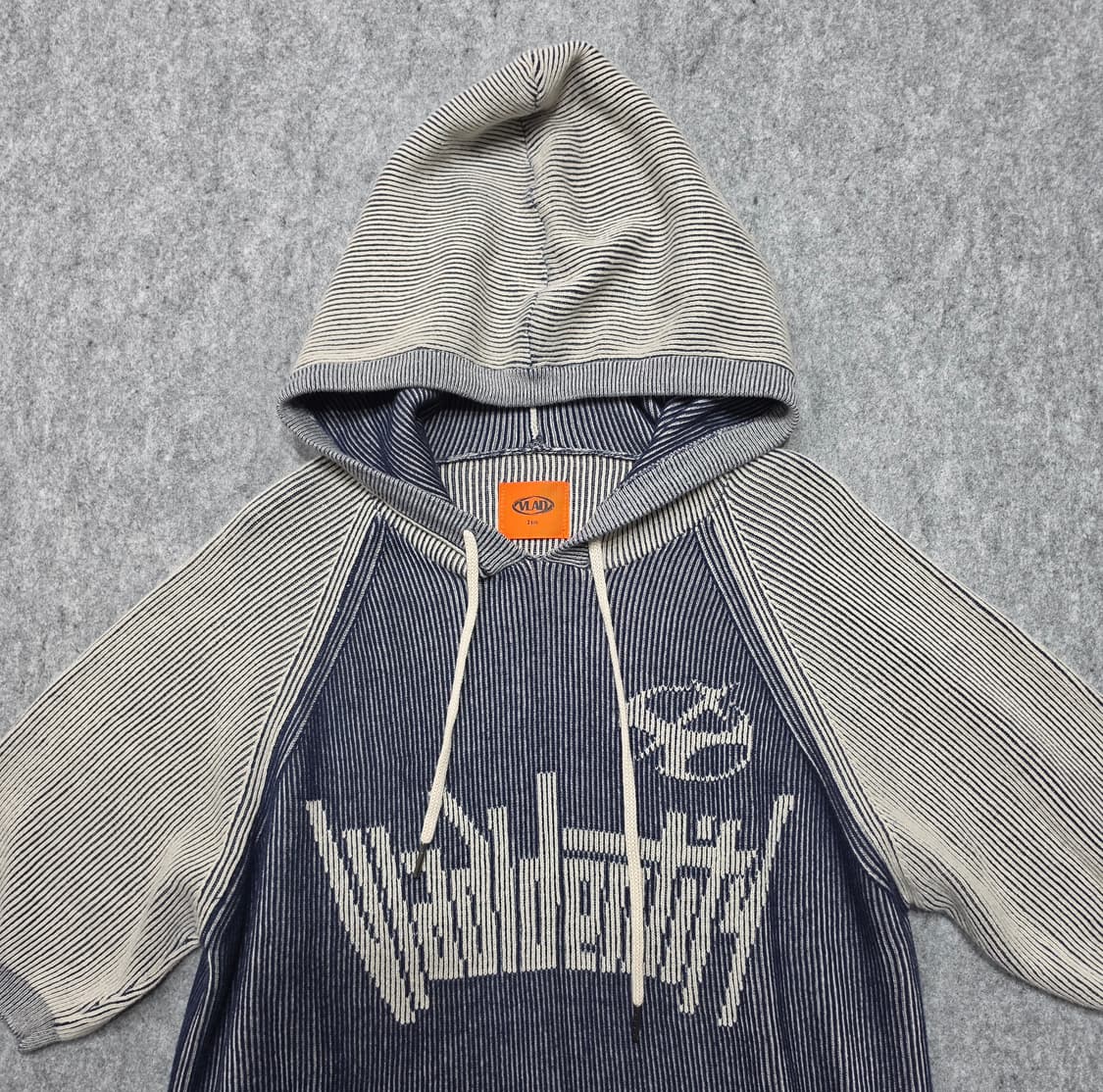 디미트리 블랙 VLAD 아이덴티티 투톤 후드 반팔티 3사이즈 상품이미지3