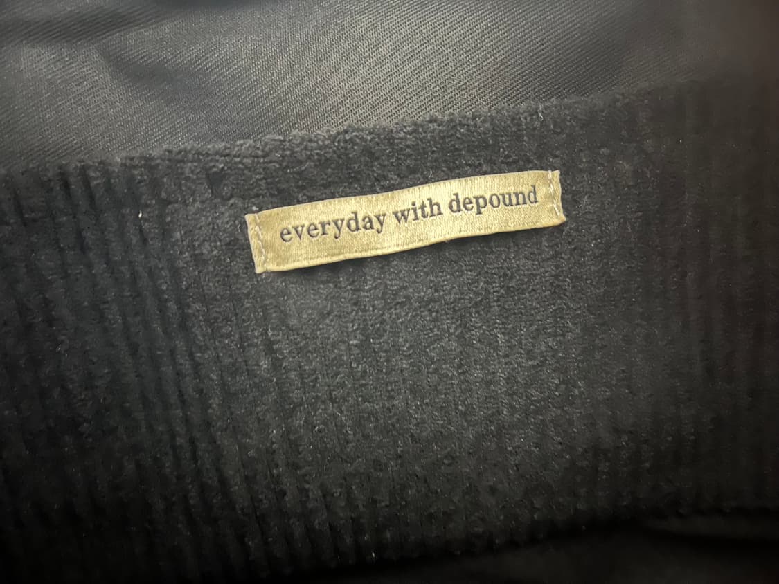 드파운드 코듀로이백 블랙 상품이미지9