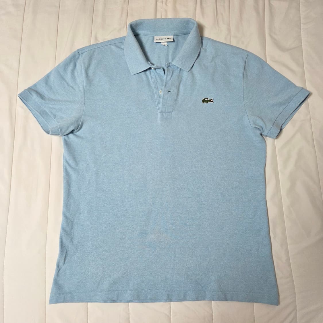 라코스테 남성 프렌치레귤러핏 PK 반팔 카라티 4사이즈 폴로티셔츠 상품이미지1