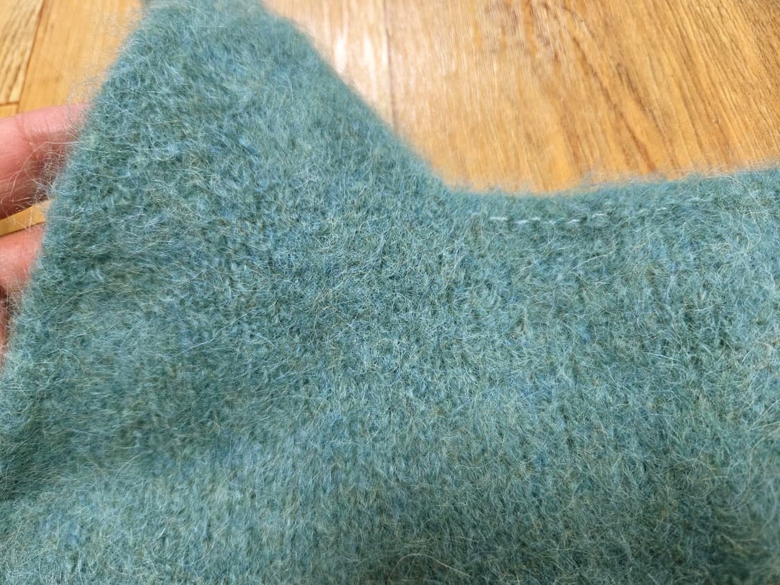 더라이(the Rye) 알파카 뷔스티에 니트 프리사이즈 새상품 상품이미지6