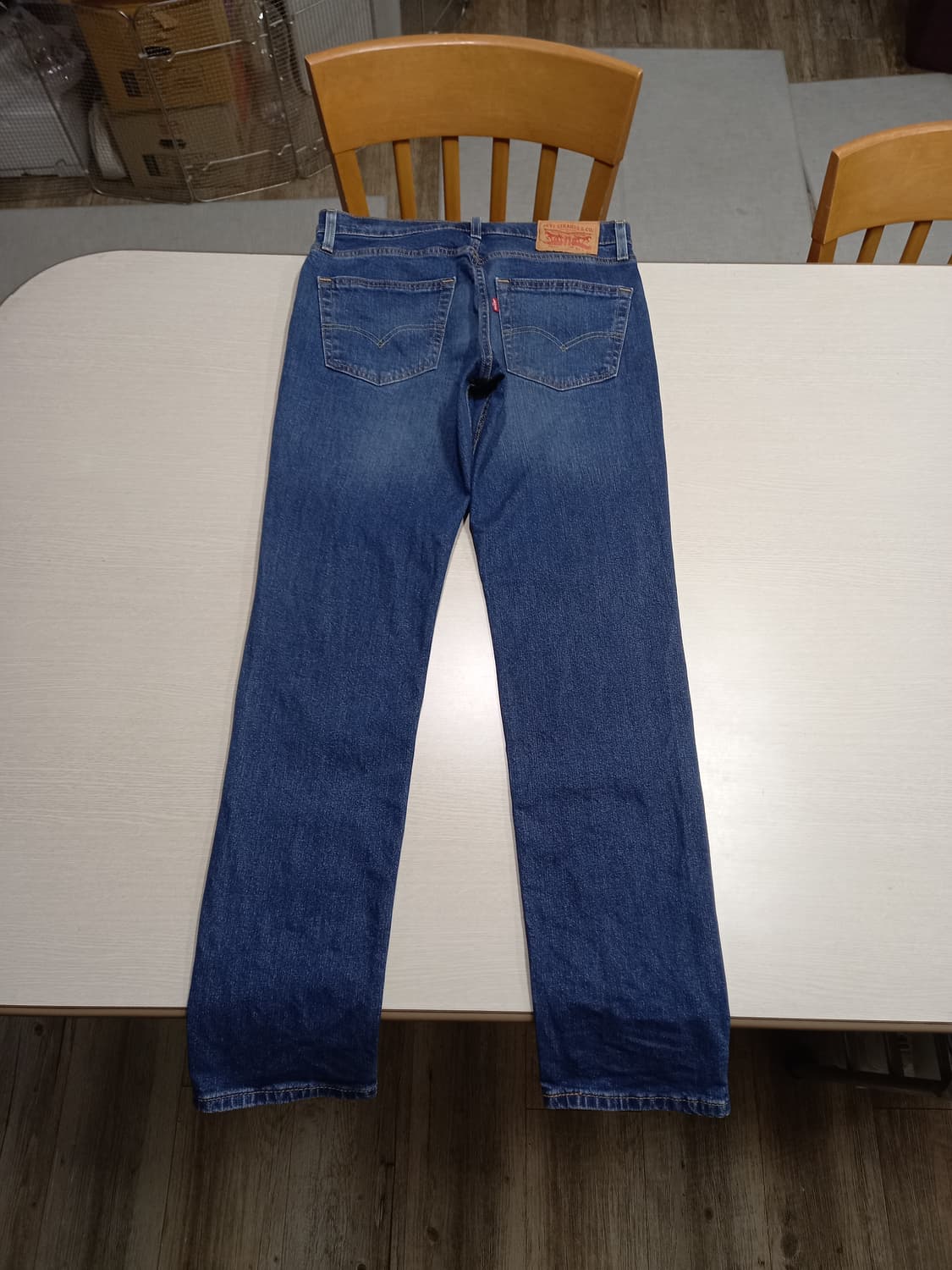 30 리바이스511 워싱 스판 슬림일자진 30-139 상품이미지2