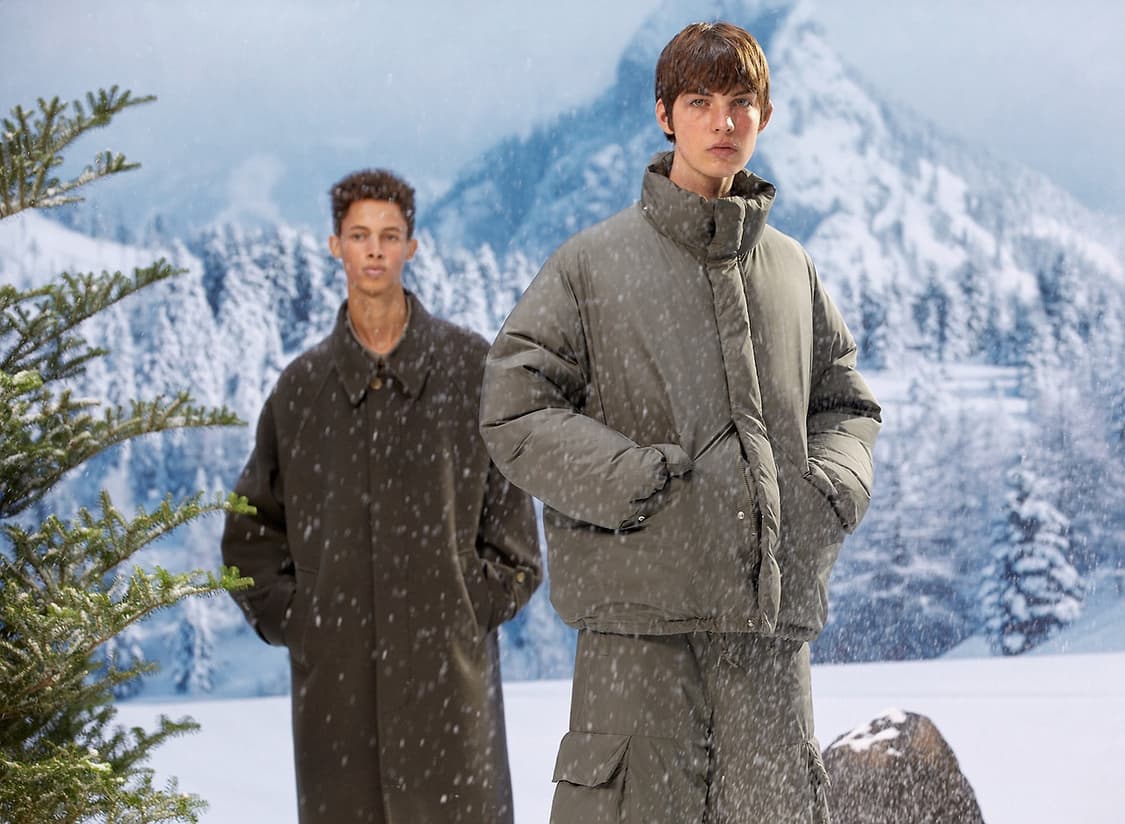 [4] 브라운야드 3피스 다운 셋업 올리브그레이 상품이미지2