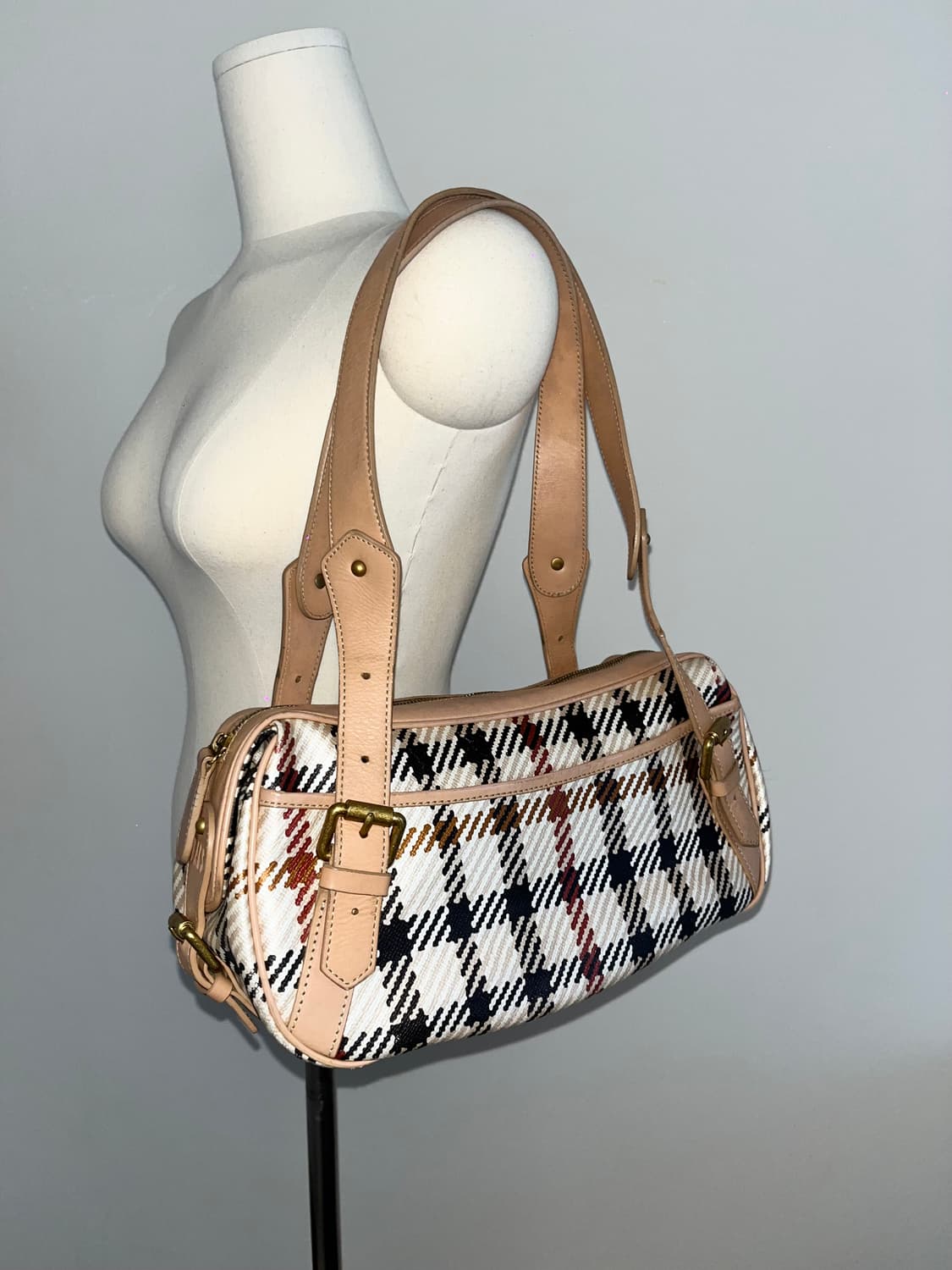 Daks check pattern Shoulder bag 상품이미지3