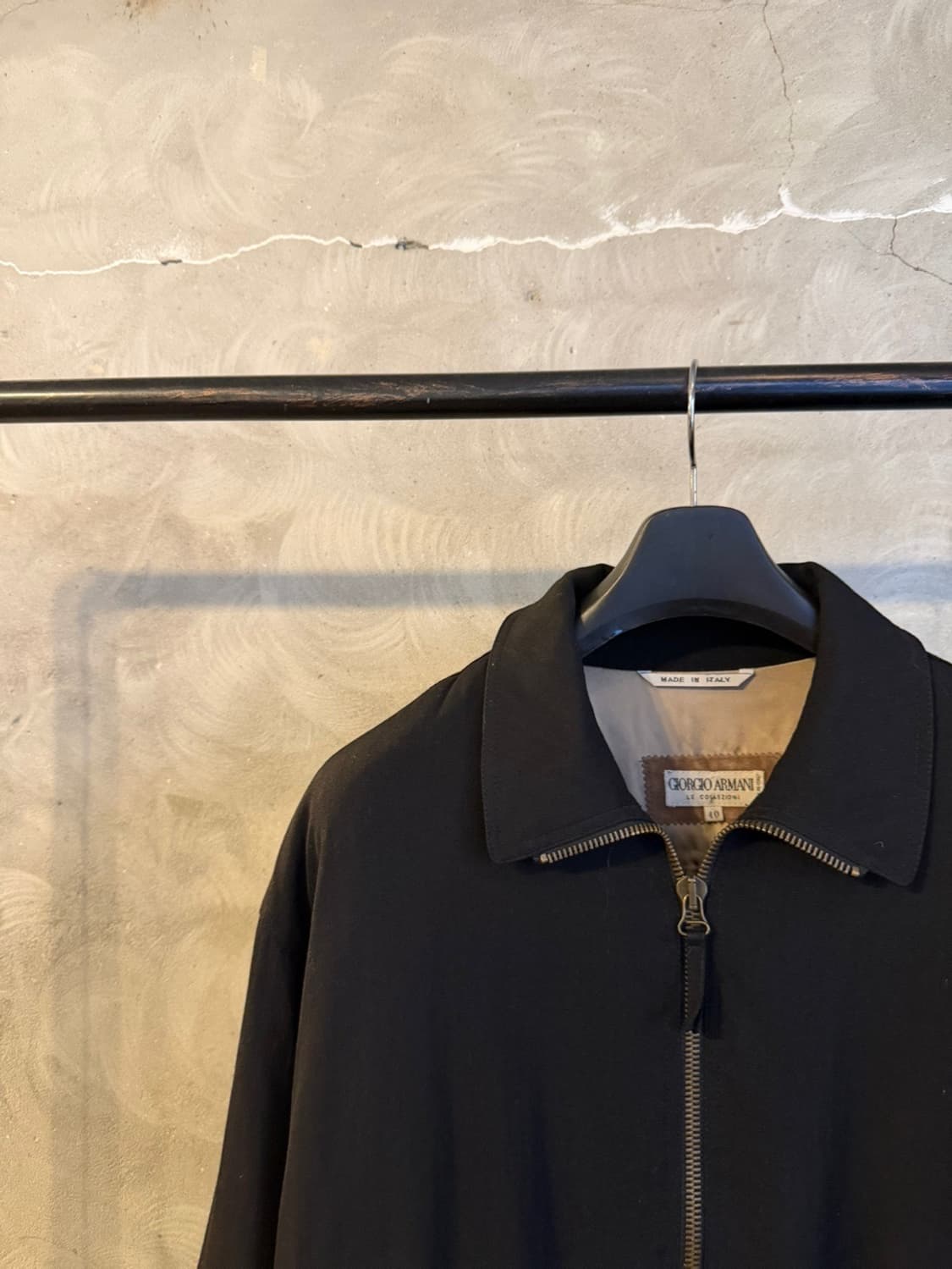 조르지오 아르마니 커버트울 블루종 100 상품이미지7