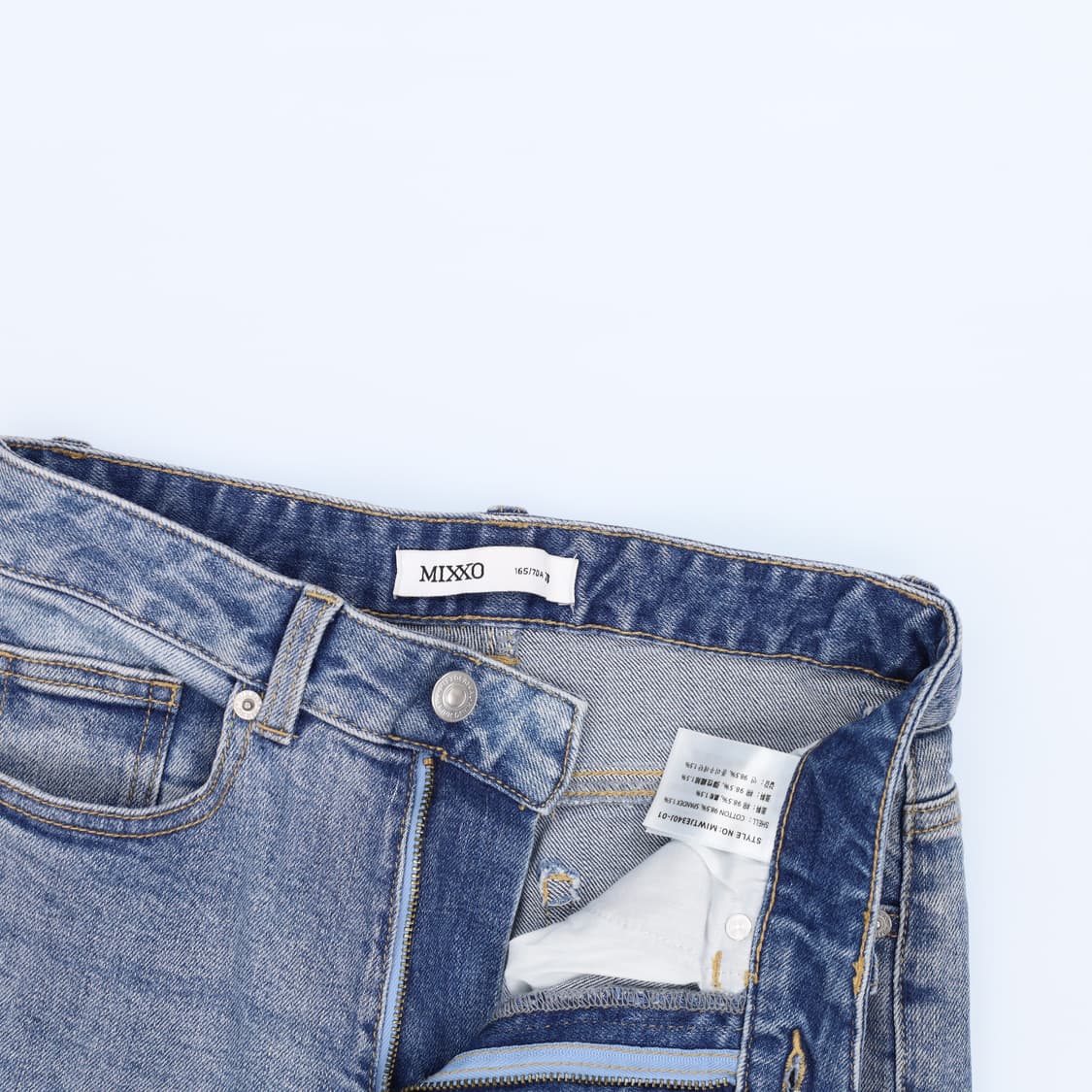 [34] 미쏘 롱 부츠컷 데님팬츠 1208H2 상품이미지3