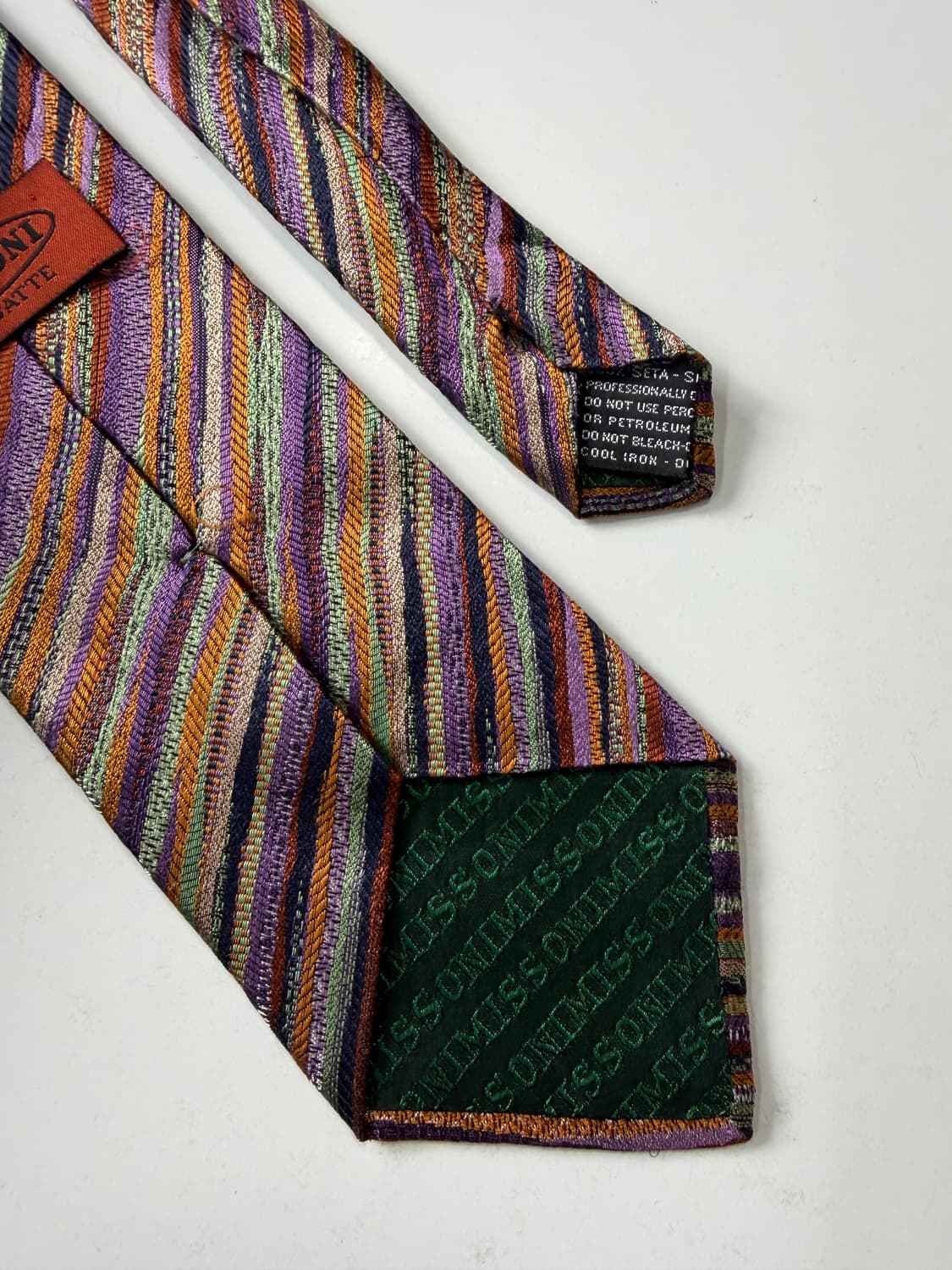 미쏘니 (Missoni) 실크 넥타이 9.3cm 상품이미지5