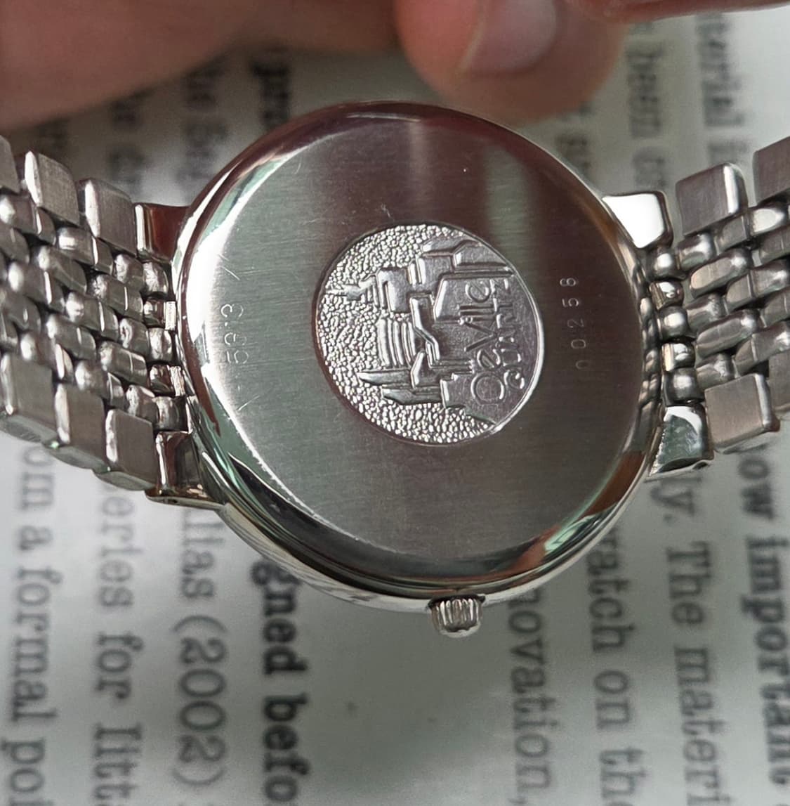 빈티지 오메가 드빌 동전쿼츠 그린썬레이 싱글데이트 쓰리침 ver. 상품이미지7