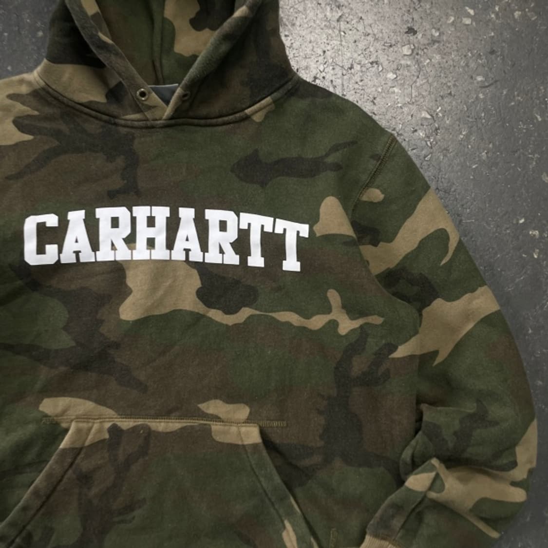 95 칼하트 카모 후드티 상품이미지2