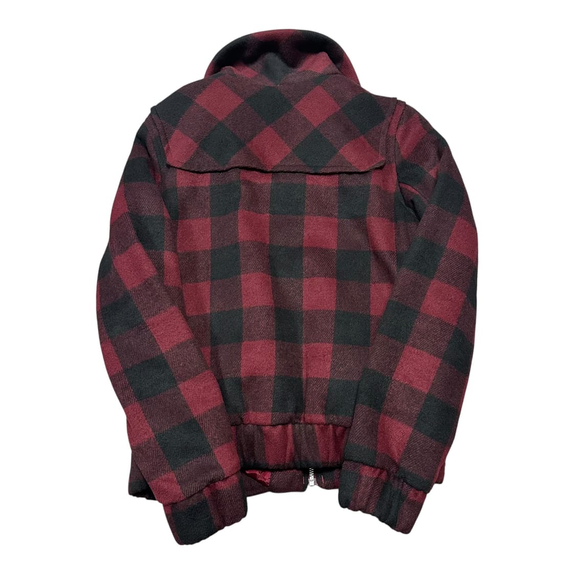 ✨ (바배) 아디다스 체크 모 버건디 누빔 자켓 상품이미지2