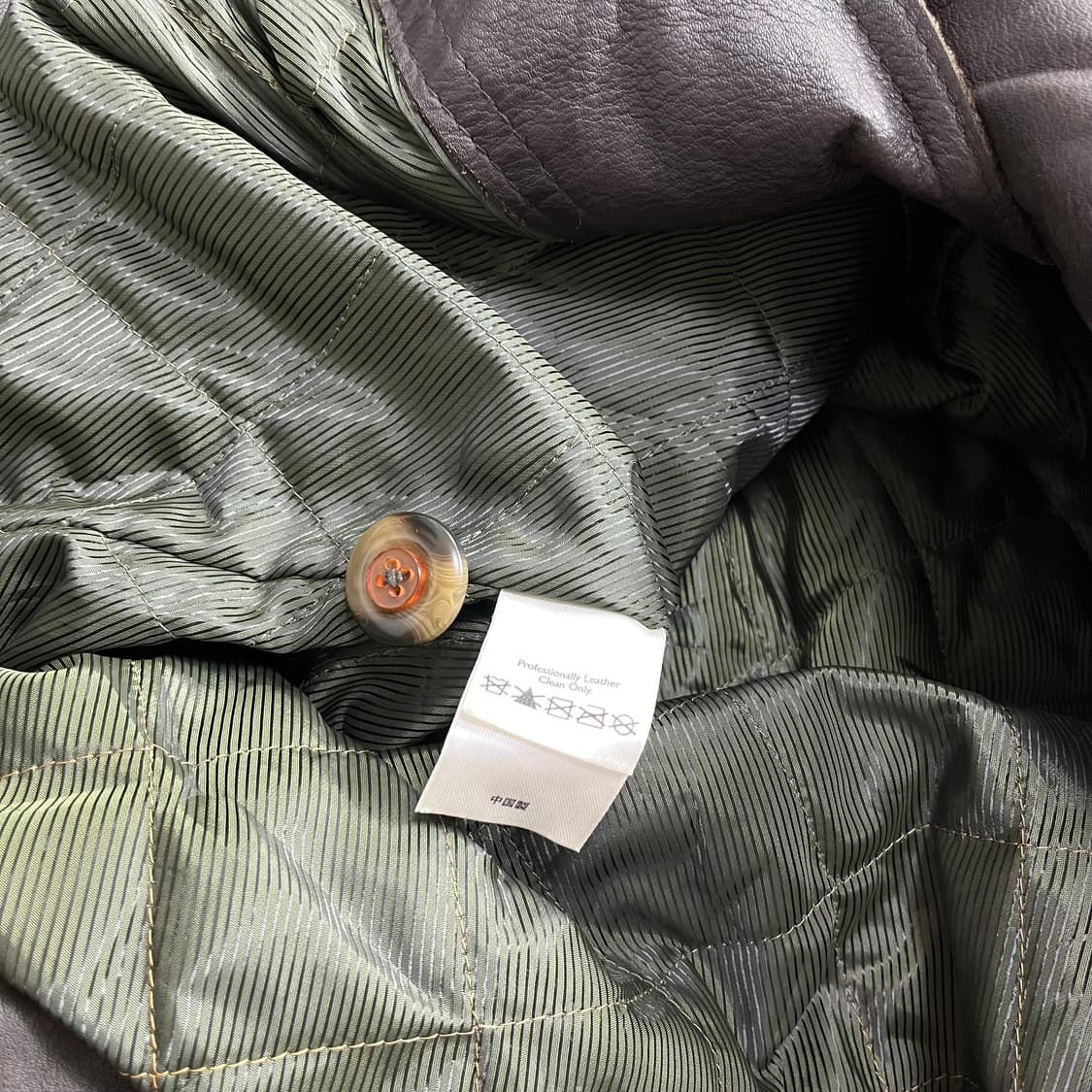 90s Eddie Bauer Jacket 에디바우어 가죽 자켓(S) 상품이미지5