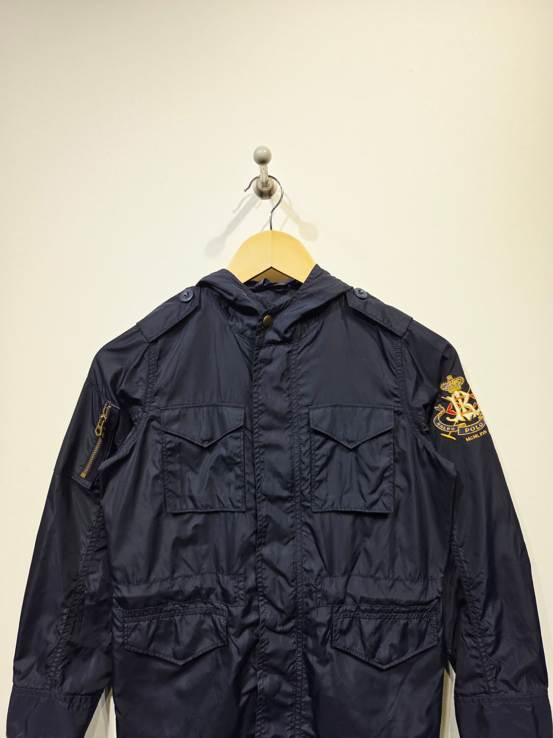 폴로 랄프로렌 키즈 네이비 나일론 필드 자켓 상품이미지2