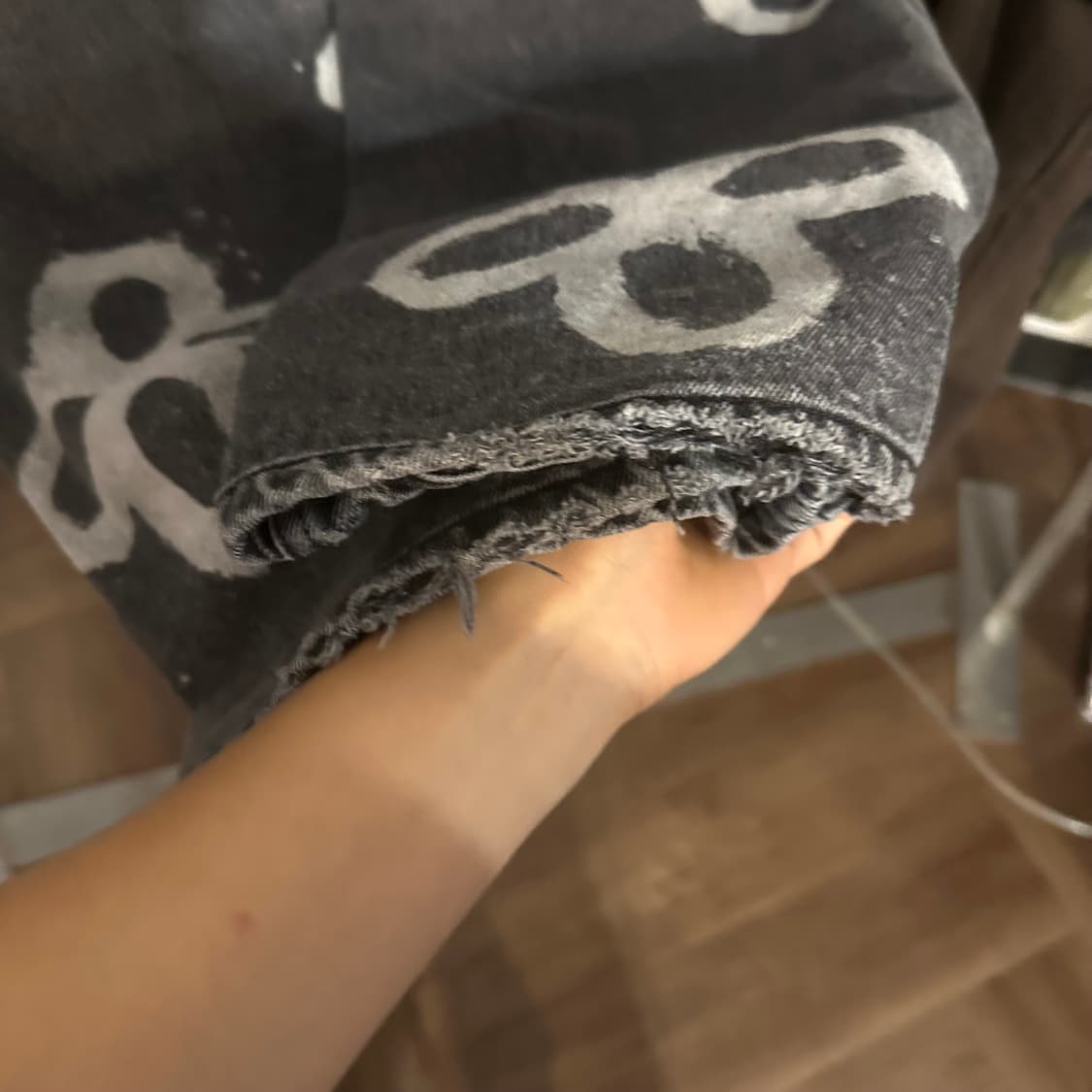 써저리 클로버 흑청 데님팬츠 초판  상품이미지4