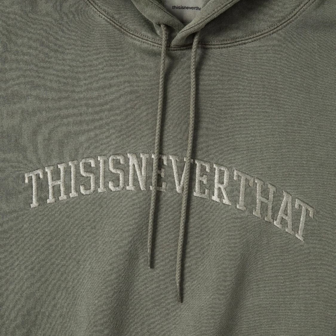 [XL] Thisisneverthat 디스이즈네버댓 카키 기모 후드티 상품이미지4