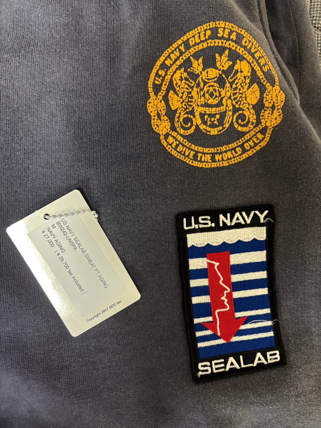 bowwow navy sealab 스웻팬츠 상품이미지4