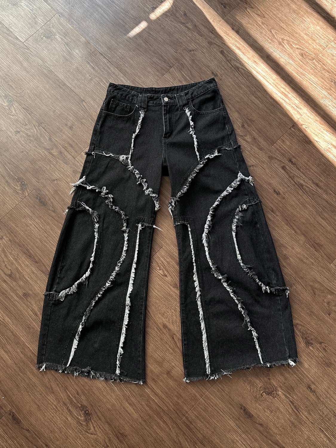 콜로서스 오버 디스트레스 와이드 진 상품이미지7