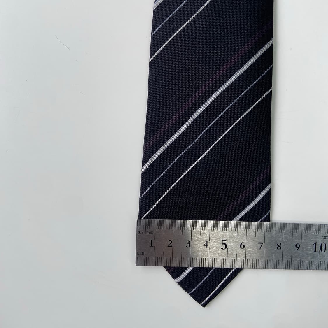 캘빈클라인(CK) 정품 명품 블랙넥타이 7.3cm 상품이미지8