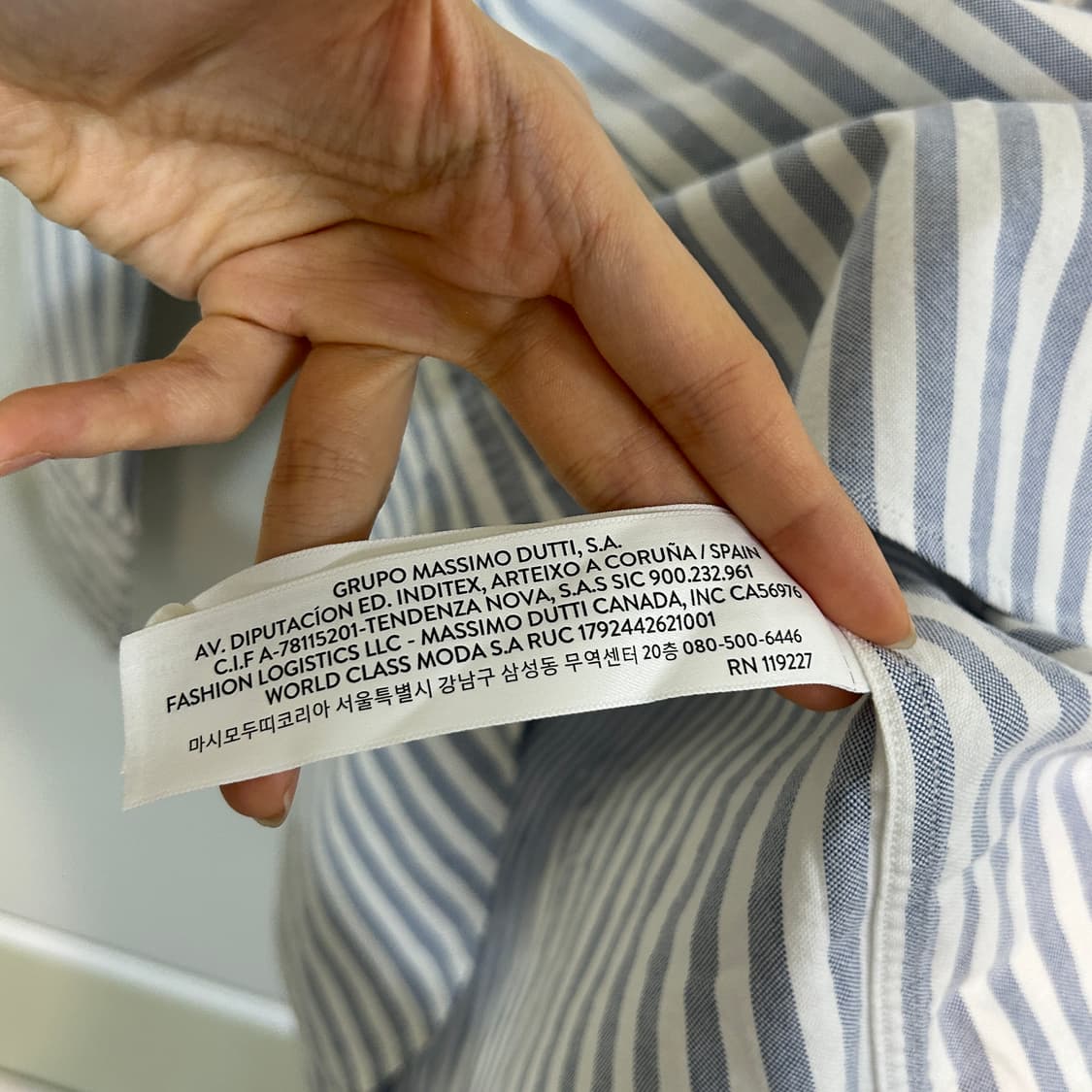 마시모두띠 남성 셔츠 M 새상품 상품이미지4