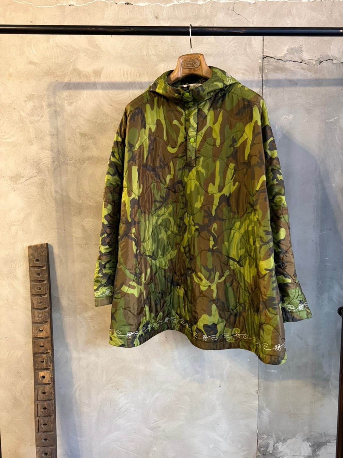 텐더로인 카모플라주 후드 판초 자켓  상품이미지9