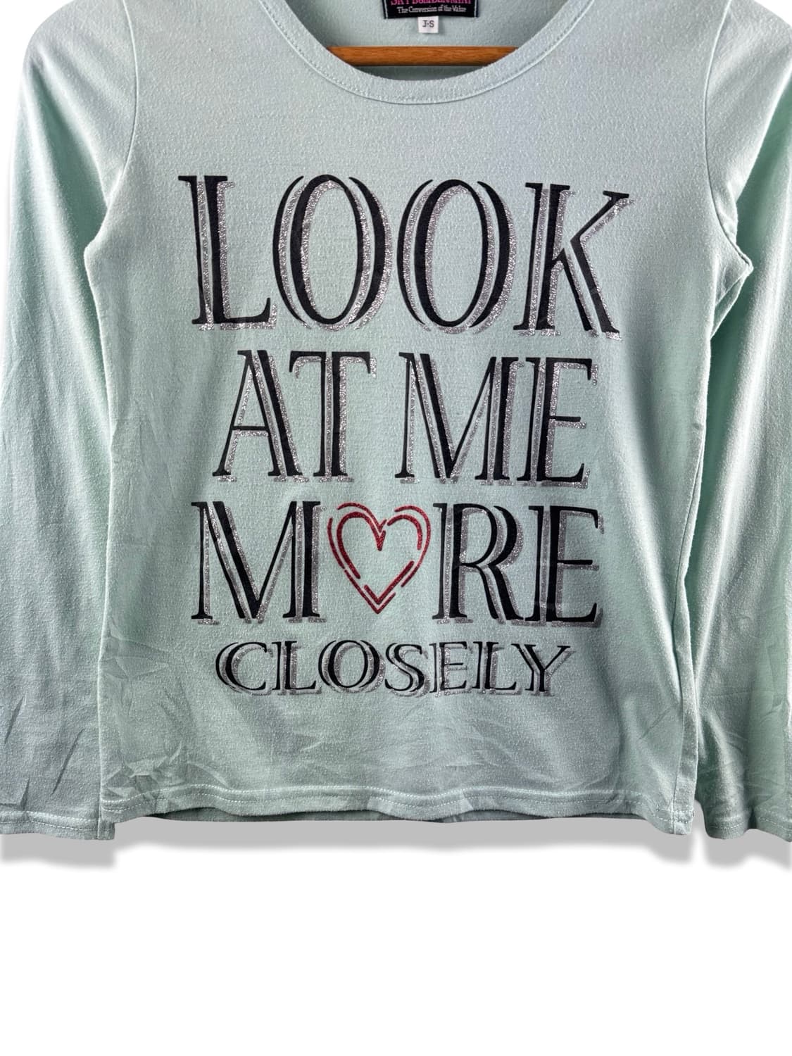 JPN 키치 핀터 민트 롱슬리브1809 상품이미지4