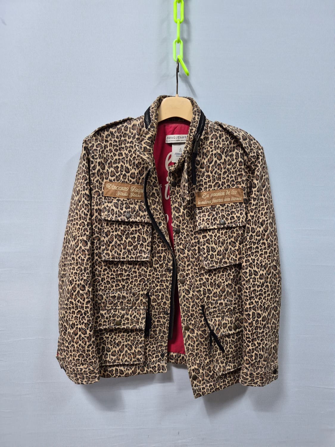 진호진스 레오파드 야상 자켓 남성100 상품이미지1