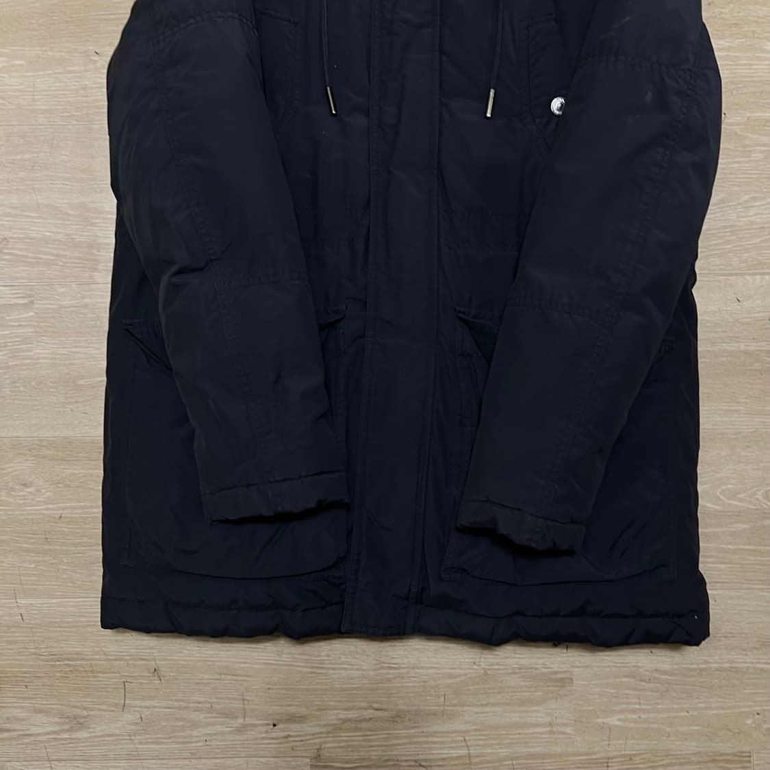 캘빈클라인 진스 덕다운 후드 파카 야상패딩 점퍼 [네이비] L/100 상품이미지3