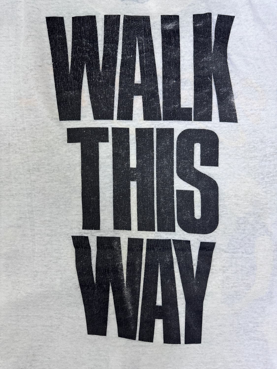 빈티지 80s 에어로스미스  WAKL THIS WAY 티셔츠 2XL 상품이미지5