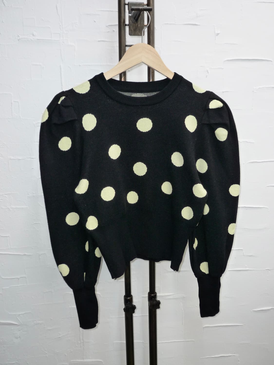 polka puff knit 상품이미지5