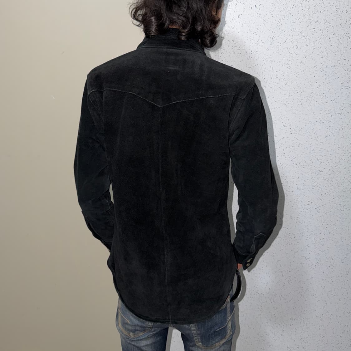 카우 스웨이드 콘초 웨스턴 자켓 상품이미지3