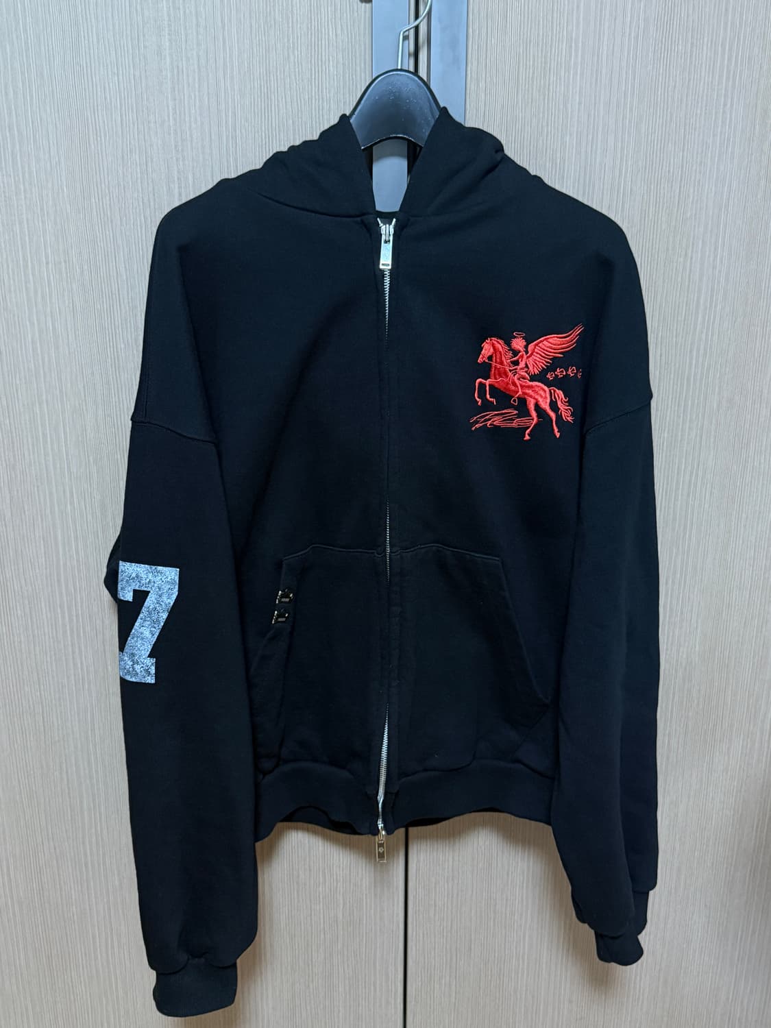 파코서플라이 후드집업 1사이즈 블랙 상품이미지3