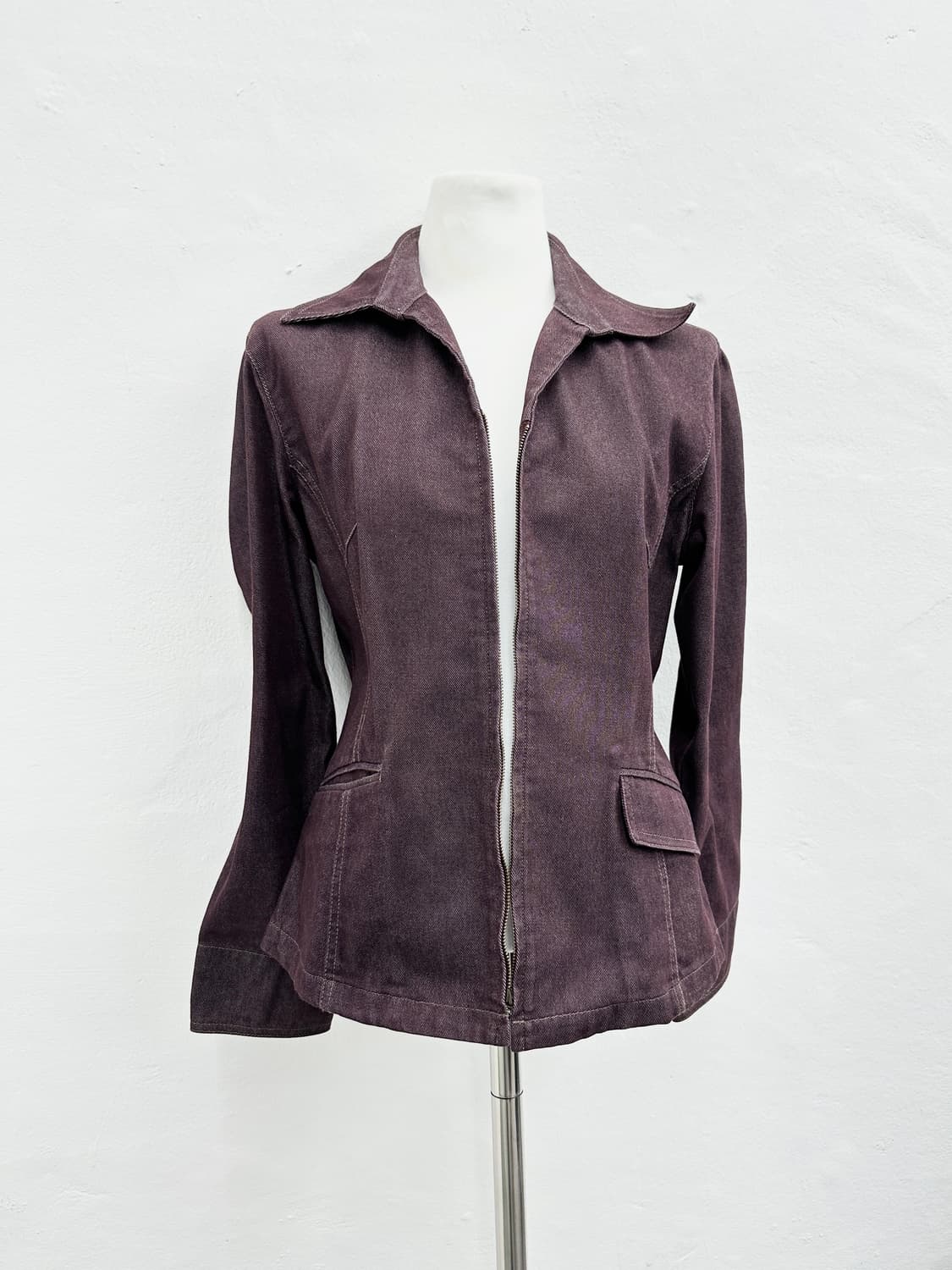 Comme Ca Ism wine zipper jacket 상품이미지2