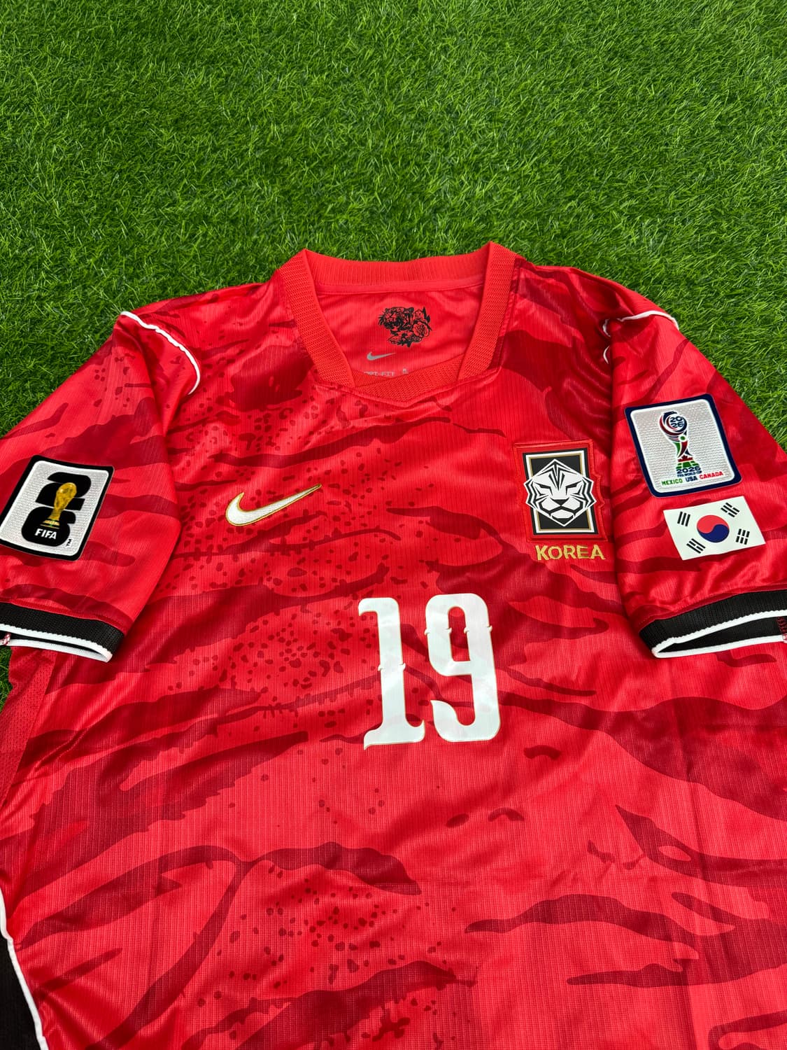 2026월드컵 한국국대 축구유니폼 홈 손흥민 이강인 이재성 국가대표반팔티 상품이미지2