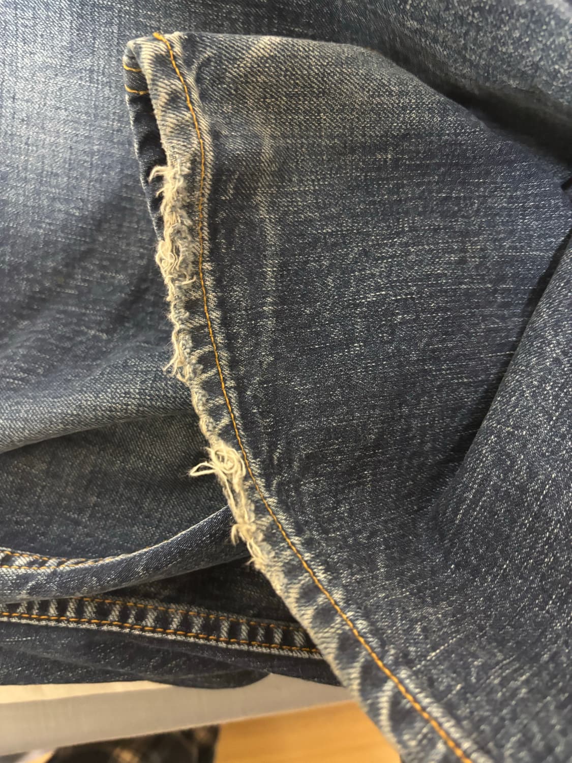 안셀름 Ancellm Aging Wide Denim 5P Pants 2 상품이미지2