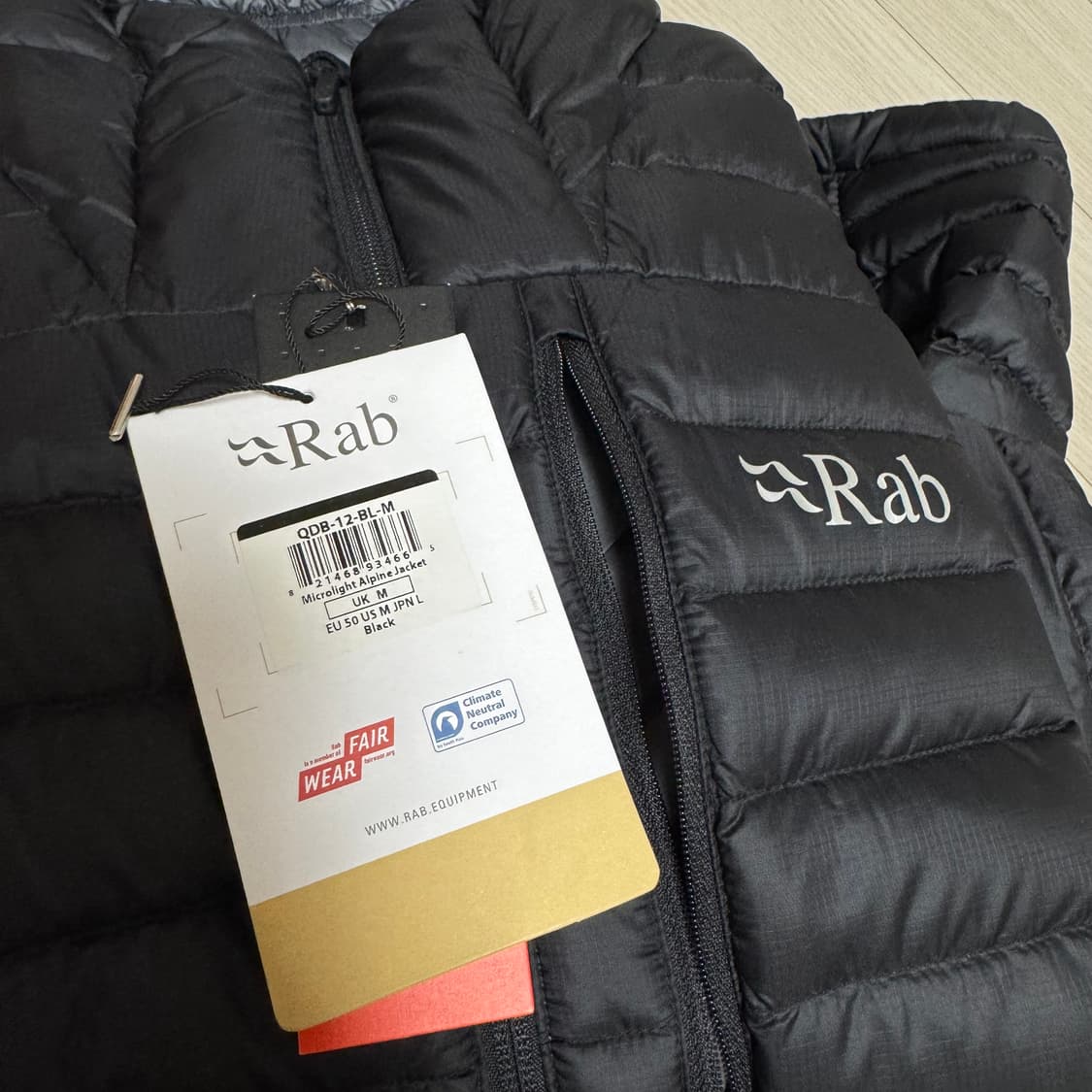 랩 마이크로알파인 QDB-12 Rab UK M 판매!! #아크테릭스 살로 상품이미지3