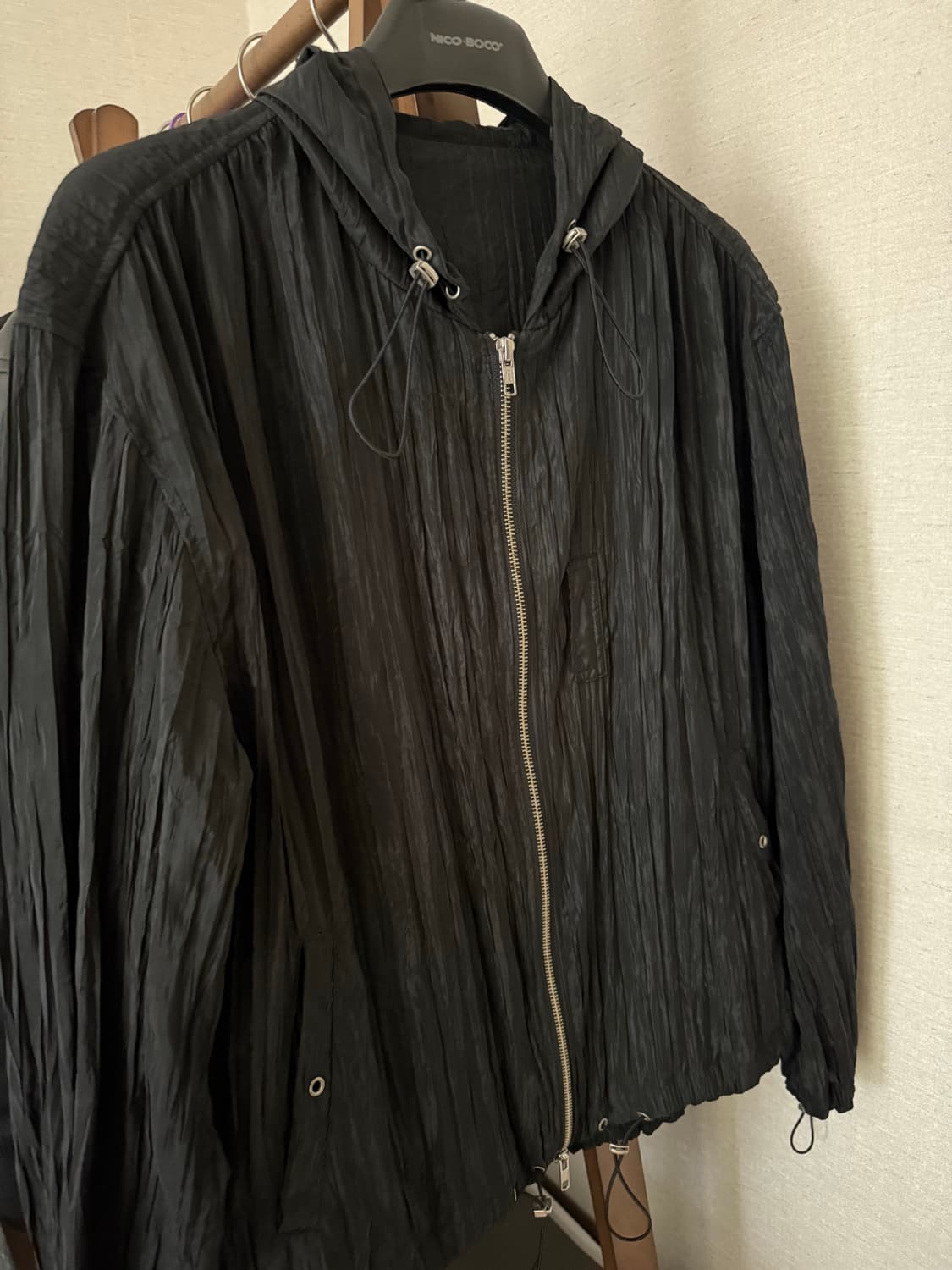 유스 셔링자켓 블랙 M 상품이미지1