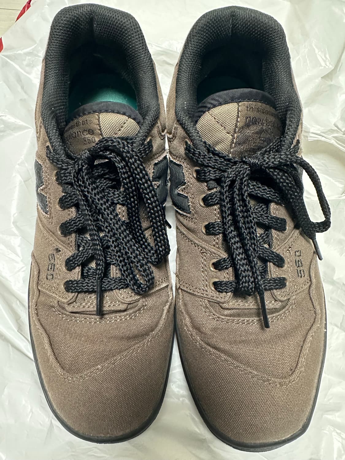 디스이즈네버댓X뉴발란스 550 브라운 270 상품이미지1