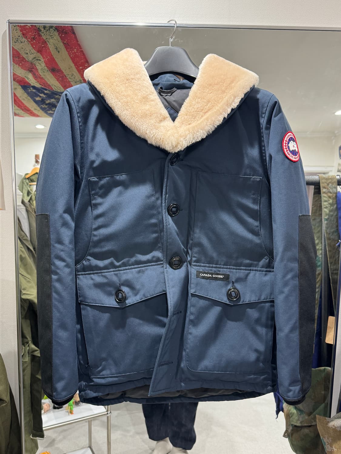 캐나다구스 매키너 퓨전핏 잉크블루 S 상품이미지1