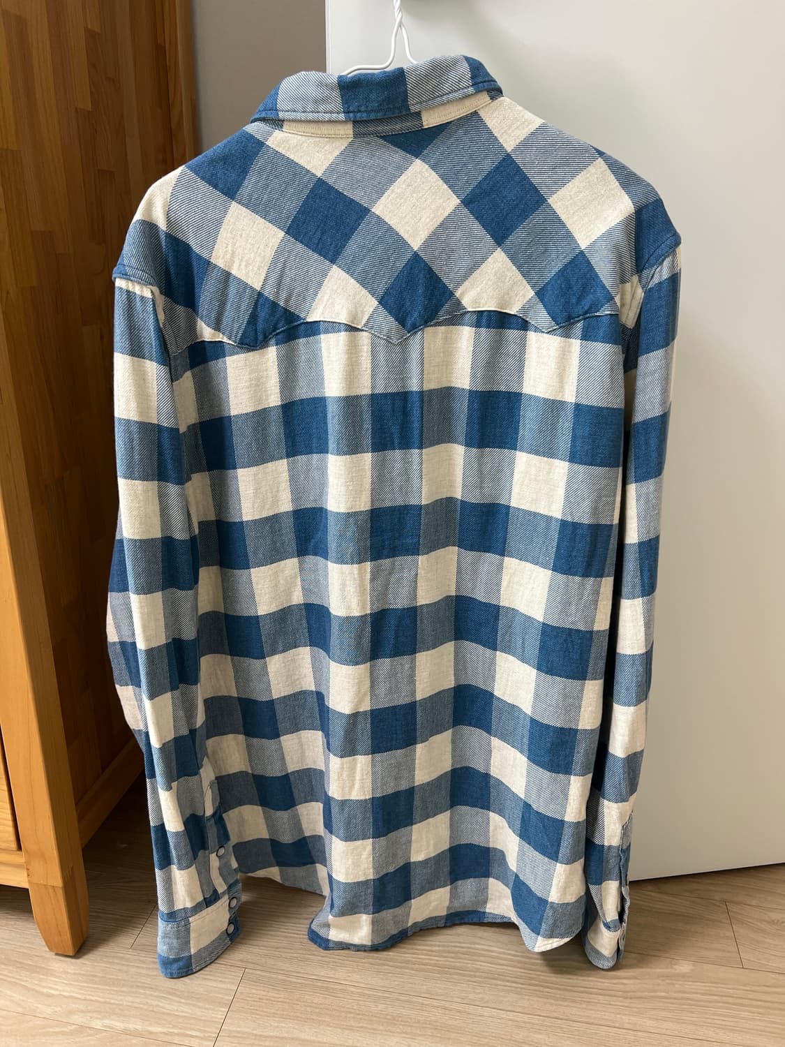 RRL 더블알엘 슬림핏 플래드 트윌 웨스턴셔츠 XL 상품이미지3