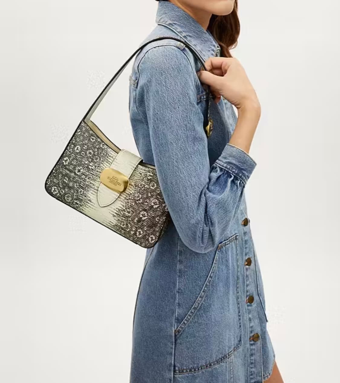 코치 리저드 엘리자 숄더백  상품이미지1