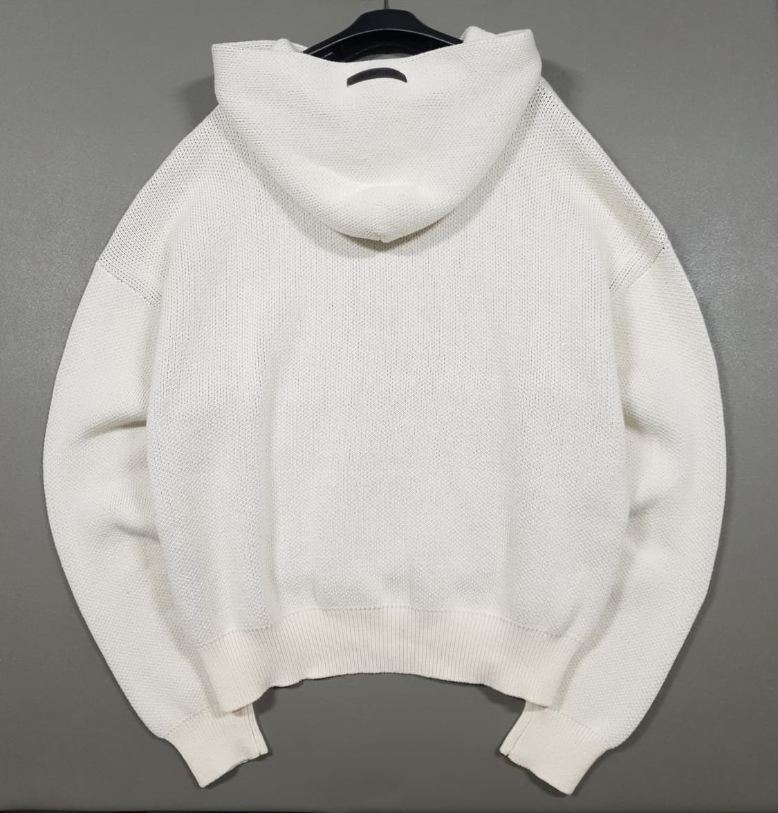 실측 2XL) 에센셜 피어오브갓 풀오버 오트밀 크림 니트 후드티희귀 상품이미지7