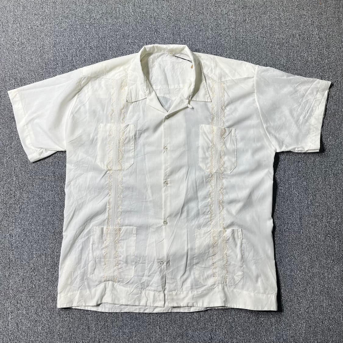 빈티지 쿠바셔츠(old-7732/105) 상품이미지1