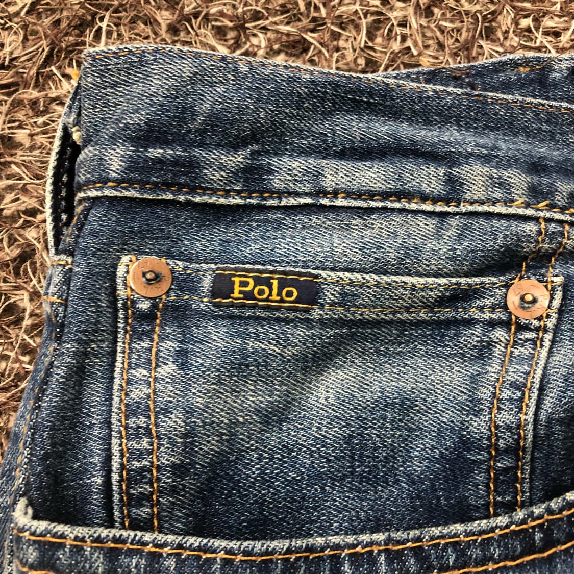 폴로 랄프로렌 워싱 데님 팬츠 상품이미지4