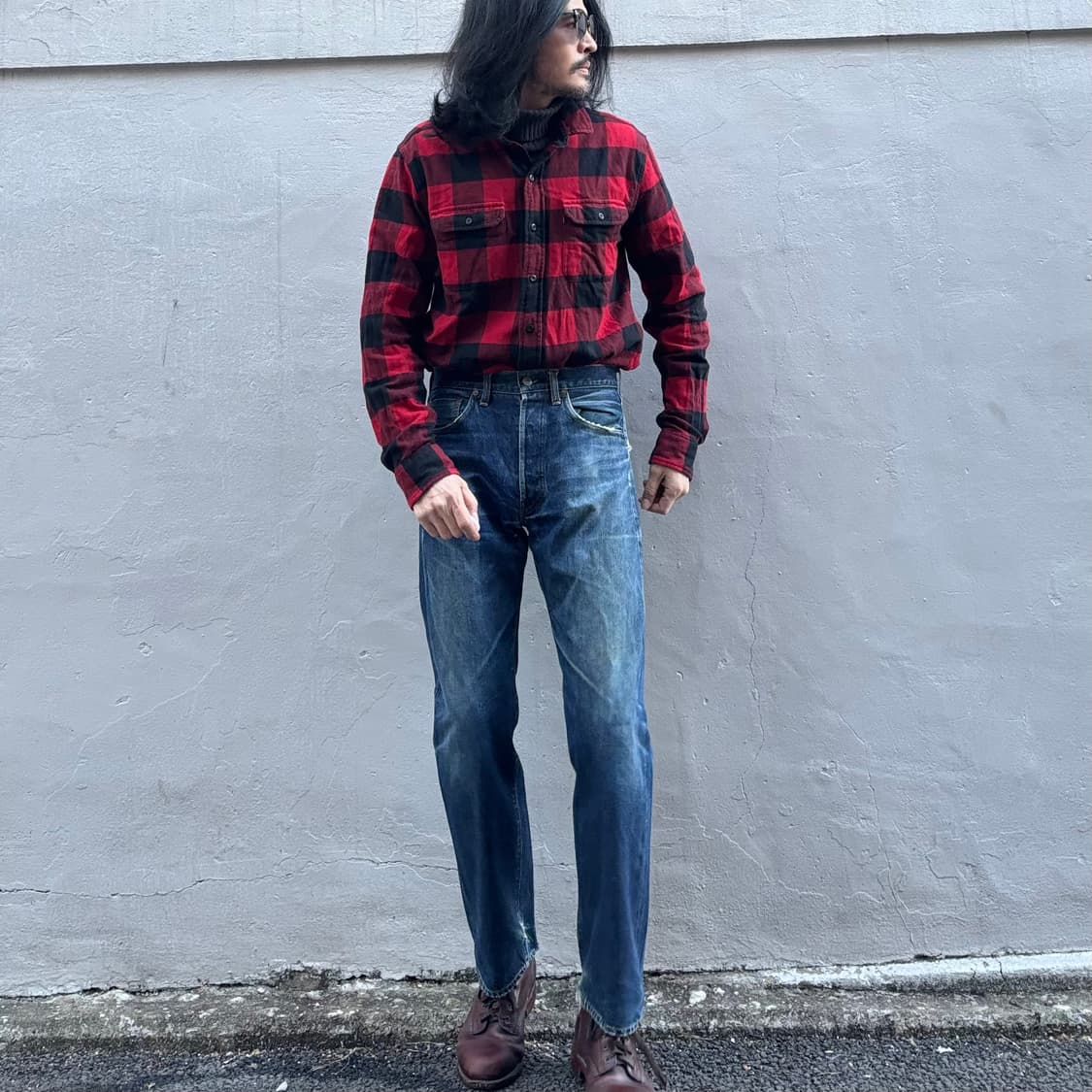 리바이스 버팔로 체크 셔츠 상품이미지10