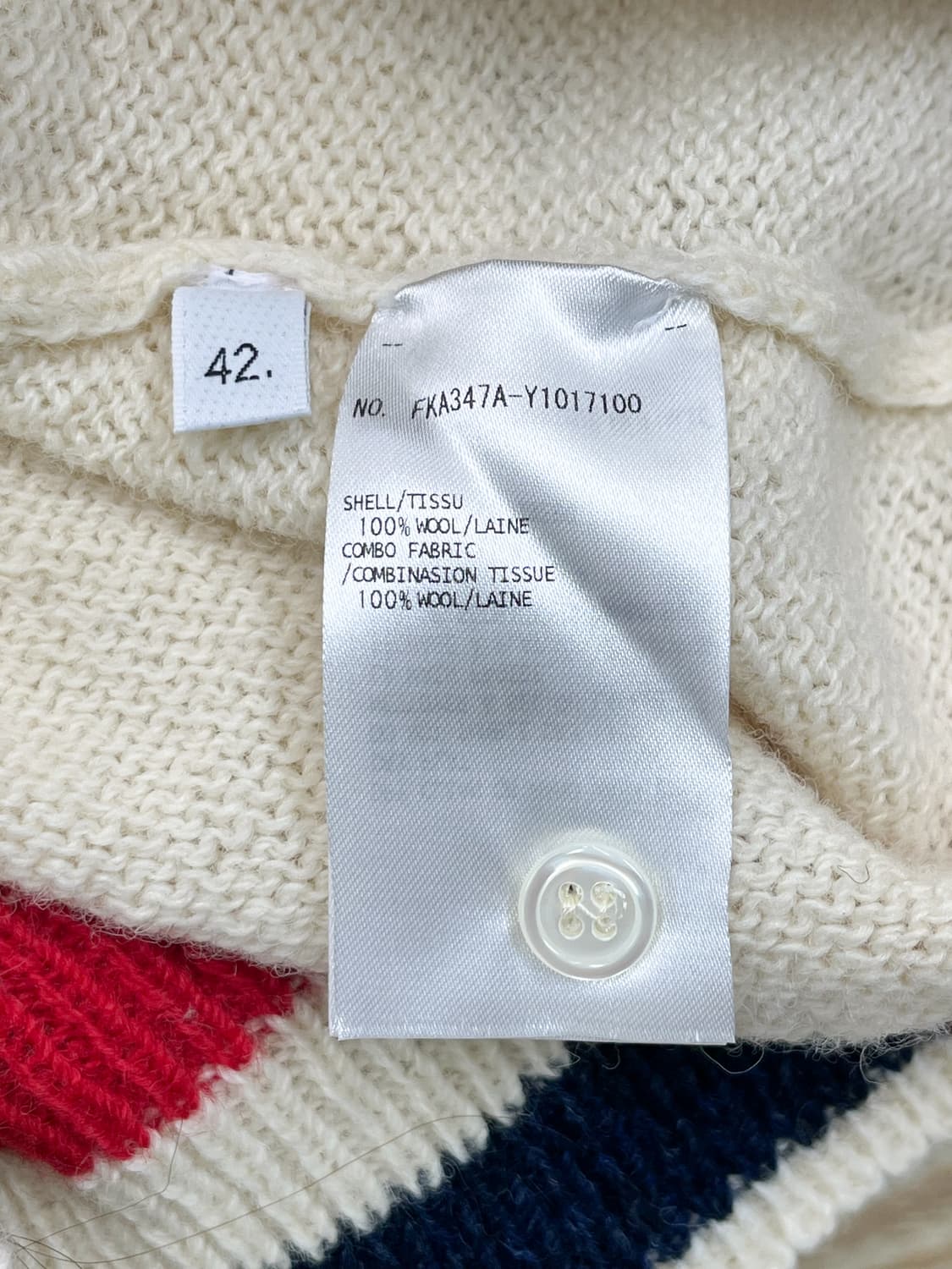 톰 브라운 보트 넥 울 스웨터 상품이미지6