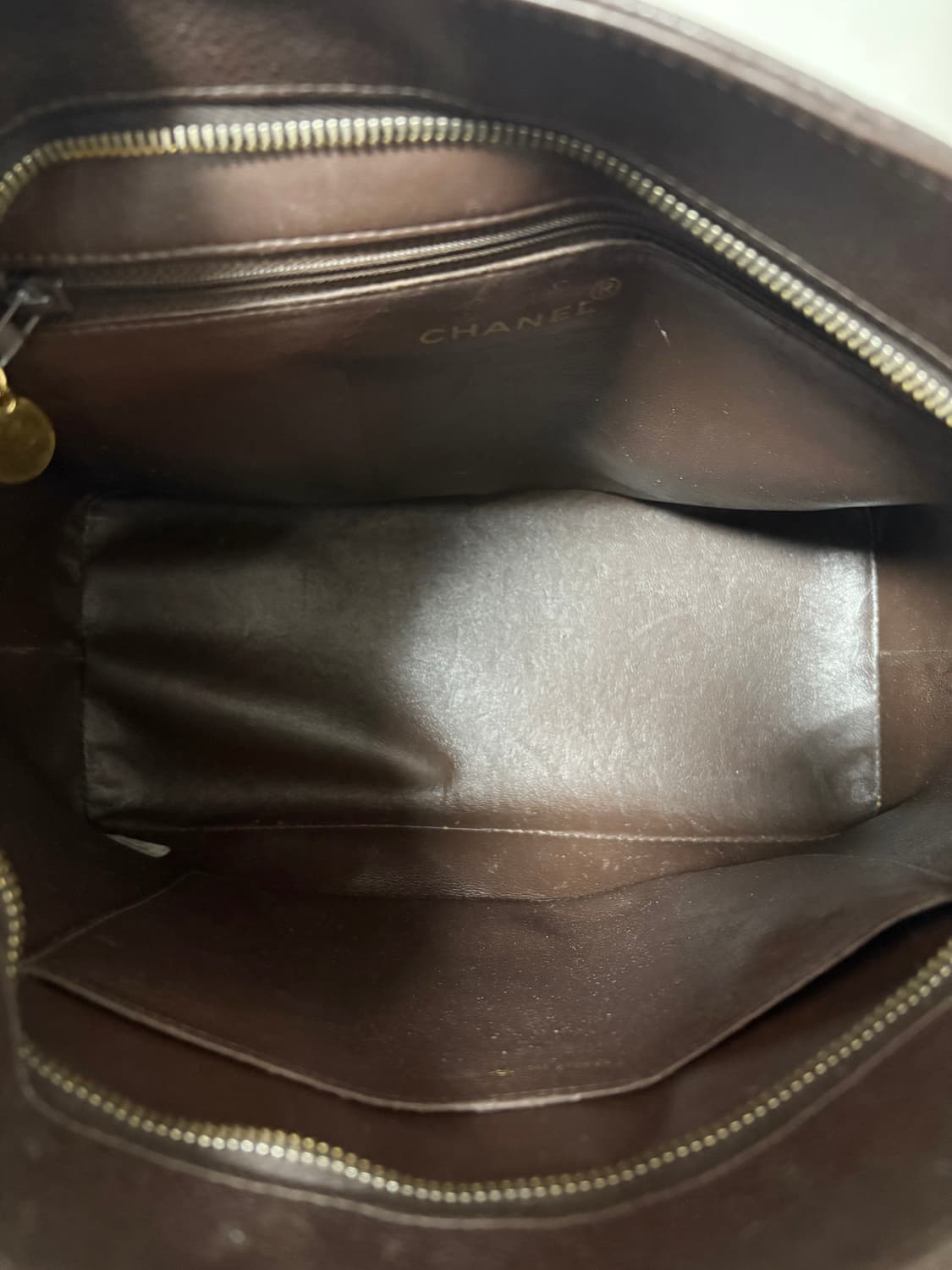 샤넬 메달리온 코인백 브라운 상품이미지9