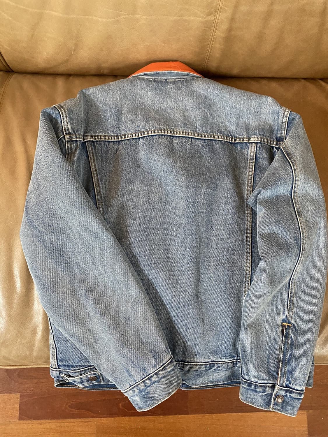 슈프림 x 리바이스 리버서블 퀼팅 데님 트러커 자켓 상품이미지5