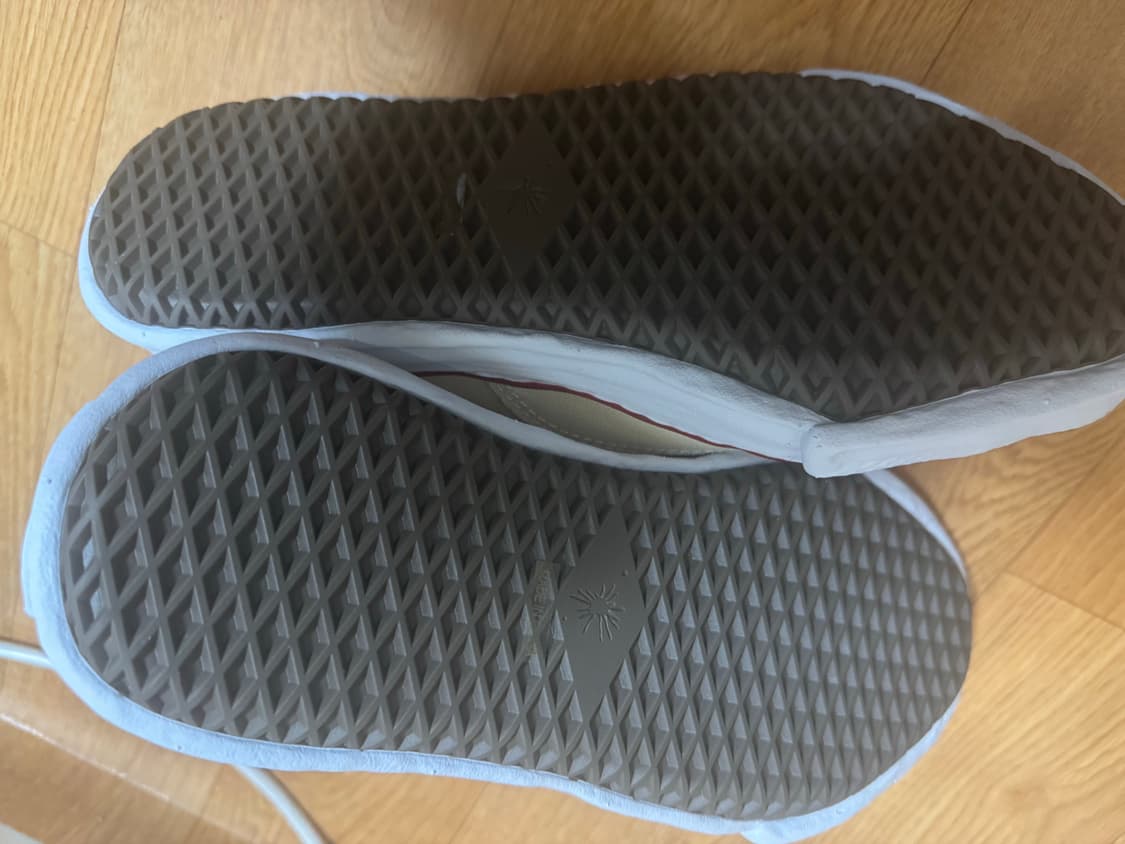 메종 미하라 야스히로 피터슨 OG 솔 캔버스 로우탑 스니커즈 내츄럴 상품이미지4