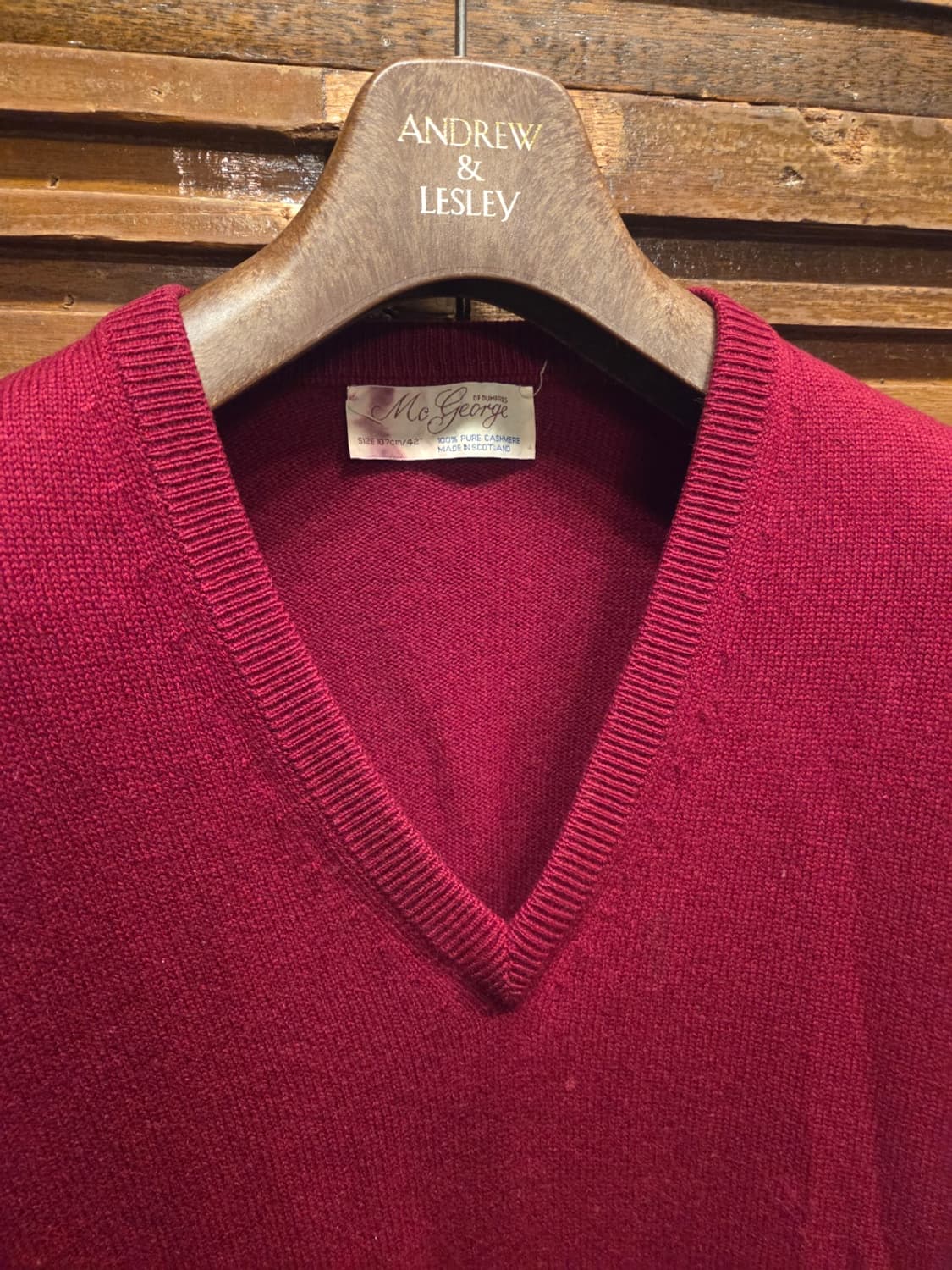 맥 조지 캐시미어니트 베스트 상품이미지2