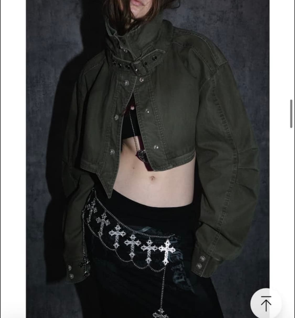 테스트메커니즘 더블 펀치 멜팅 자켓 m 상품이미지2