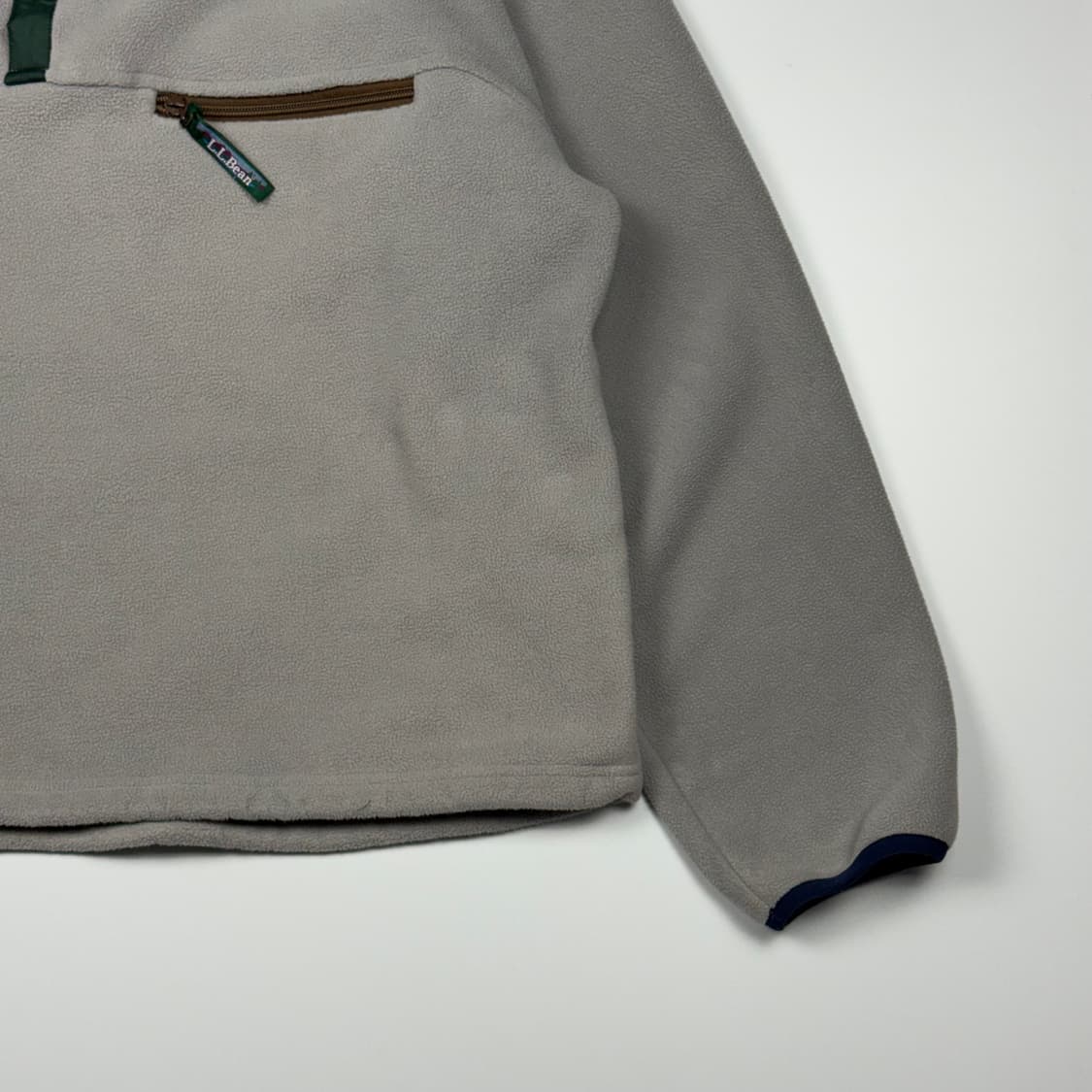 (110) 엘엘빈 Solon 플리스 풀오버 라이트그레이 상품이미지5